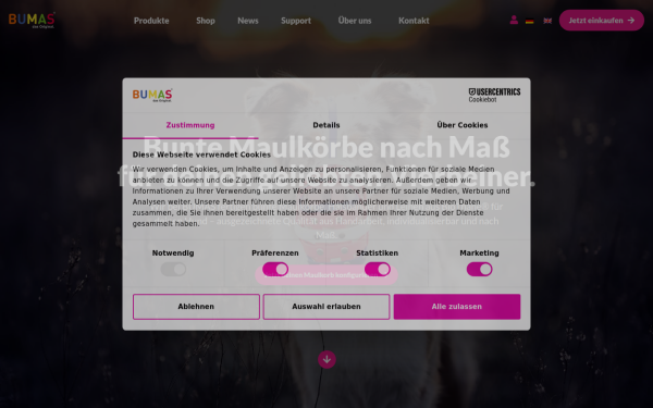 bumas-muzzle.com