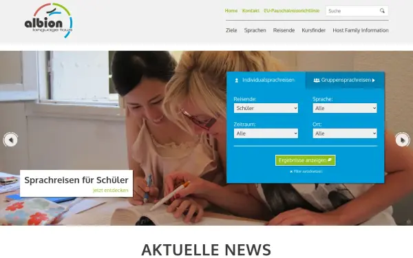 www.albion-sprachreisen.de
