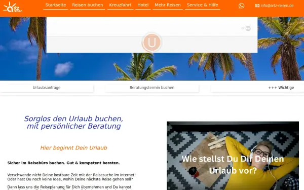 www.artz-reisen.de