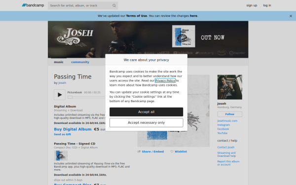 joseh.bandcamp.com
