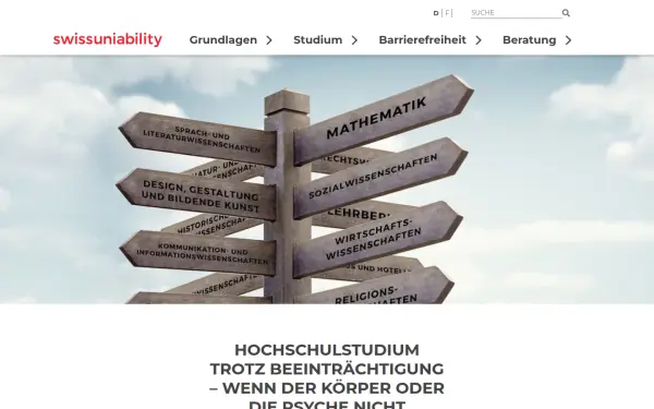www.swissuniability.ch