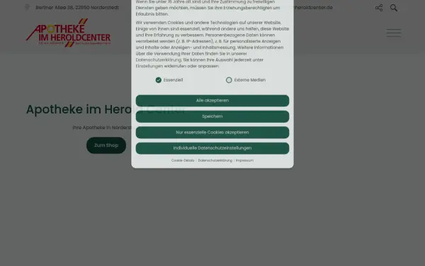 www.apothekeimheroldcenter.de