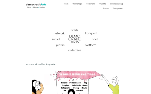 www.democraticarts.org