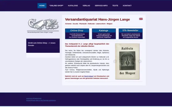www.antiquariatlange.de