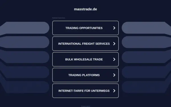 masstrade.de