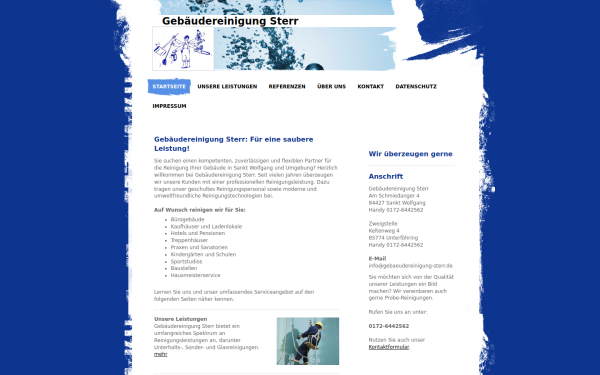 www.gebaeudereinigung-sterr.de