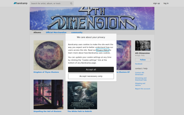 4thdimensionmetal.bandcamp.com