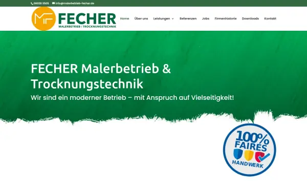www.malerbetrieb-fecher.de