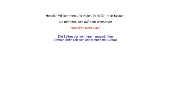 baecker-sachse.de