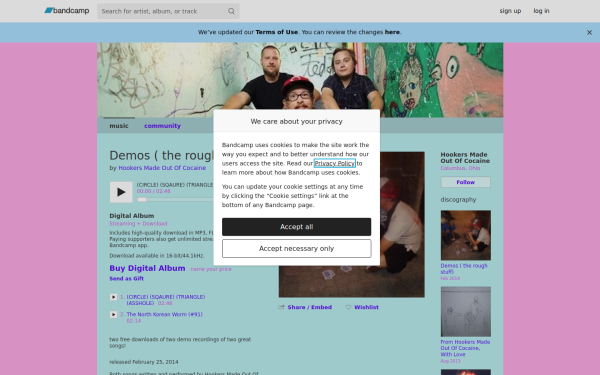 hookersmadeoutofcocaine.bandcamp.com