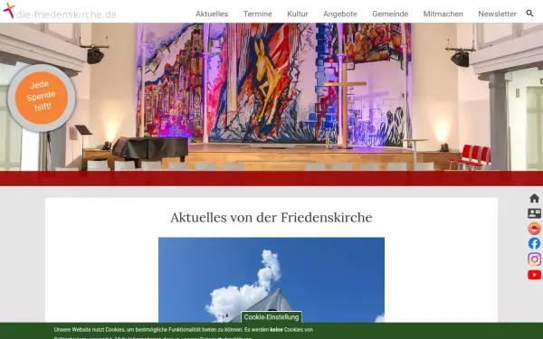 www.die-friedenskirche.de