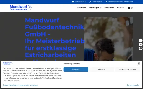 mandwurf.de