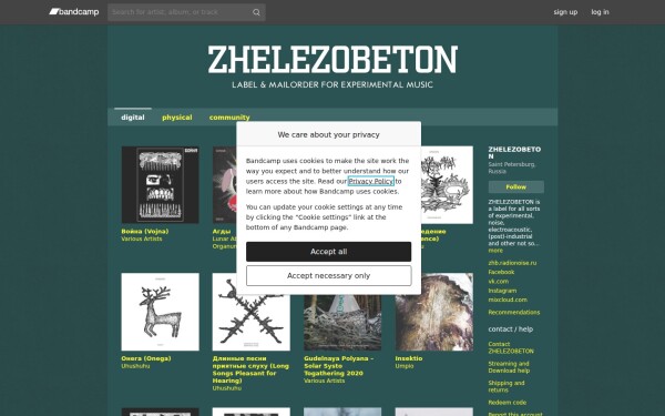 zhelezobeton.bandcamp.com