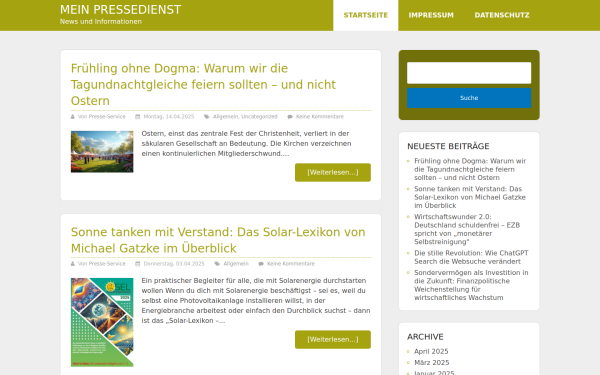 mein-pressedienst.de