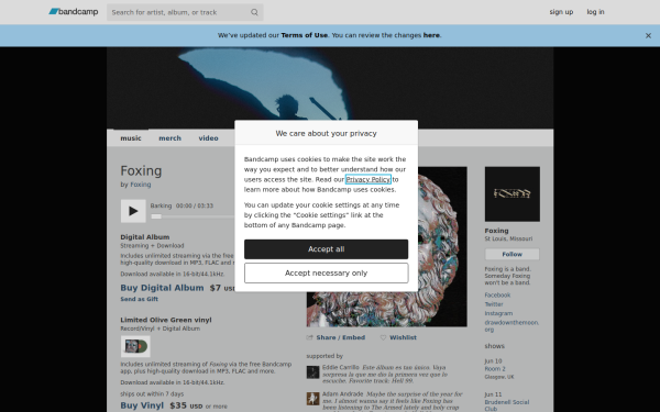foxingtheband.bandcamp.com
