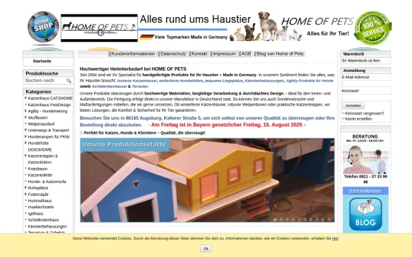 www.home-of-pets.de