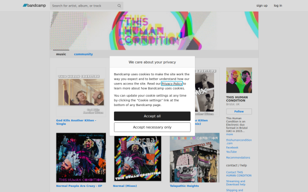 thishumancondition.bandcamp.com