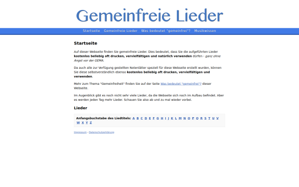 www.gemeinfreie-lieder.de