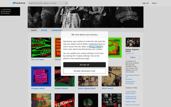 owinysigomaband.bandcamp.com