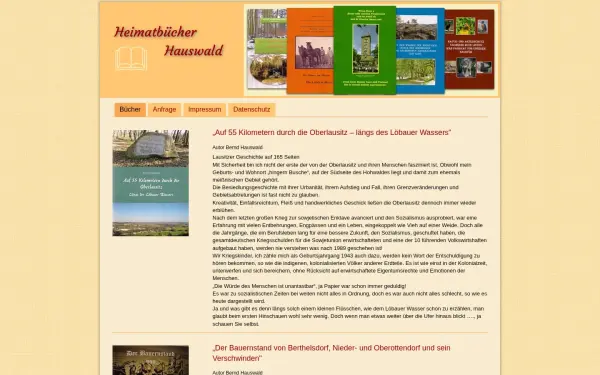 heimatbuecher-hauswald.de