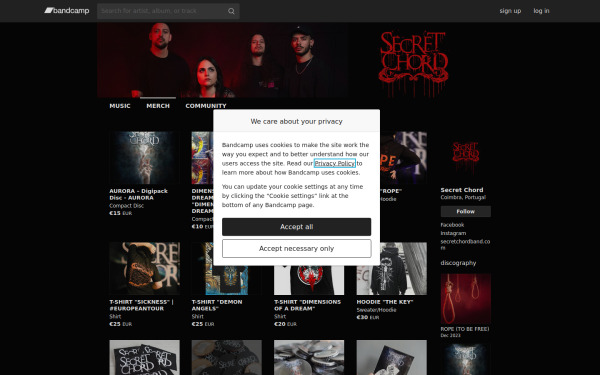 secretchord.bandcamp.com