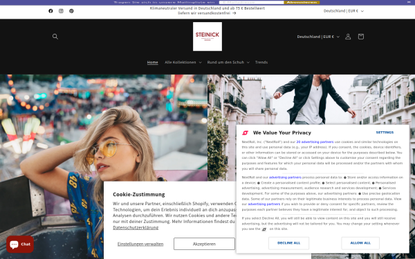 steinick-schuhe.com