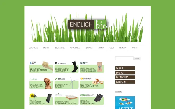 www.endlichbio.de