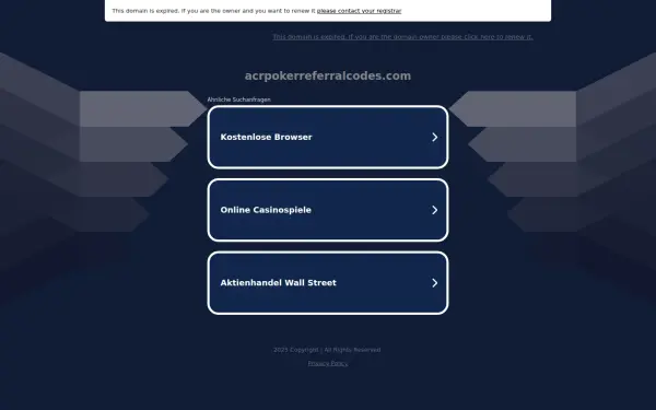 acrpokerreferralcodes.com