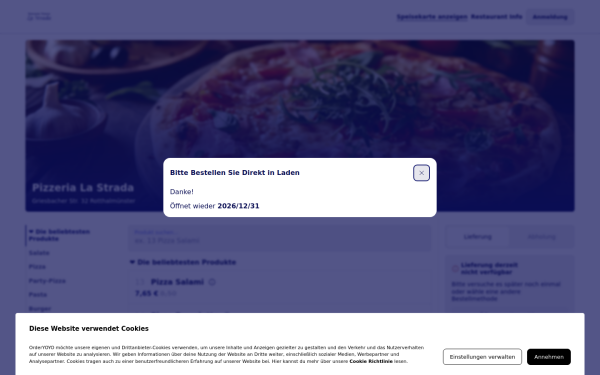 pizzeria-lastrada.de