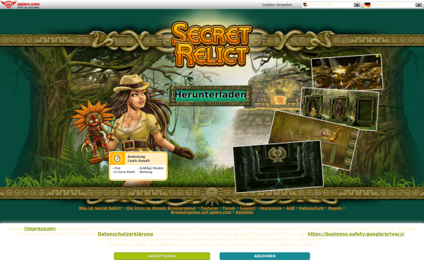 www.secret-relict.de