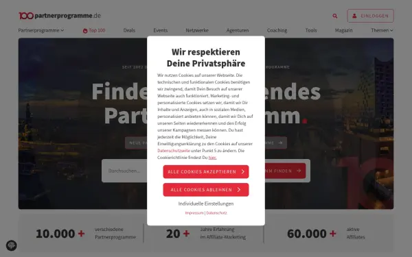 www.100partnerprogramme.de