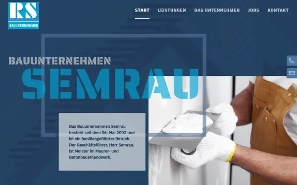 www.rudolfsemrau-bauunternehmen.de