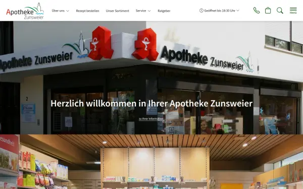 www.apothekezunsweier.de