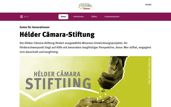 www.helder-camara-stiftung.de