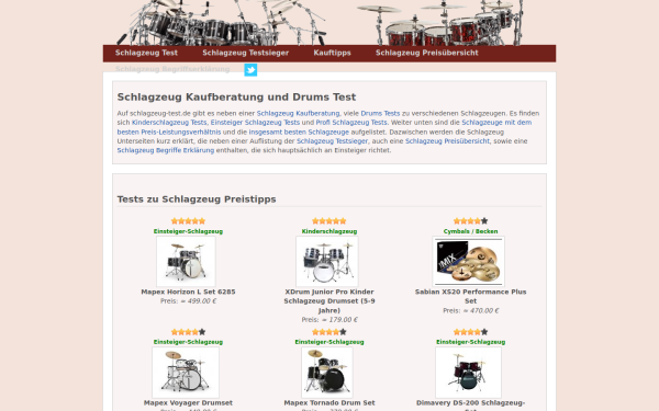 www.schlagzeug-test.de