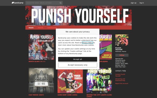 punishyourselfofficial.bandcamp.com