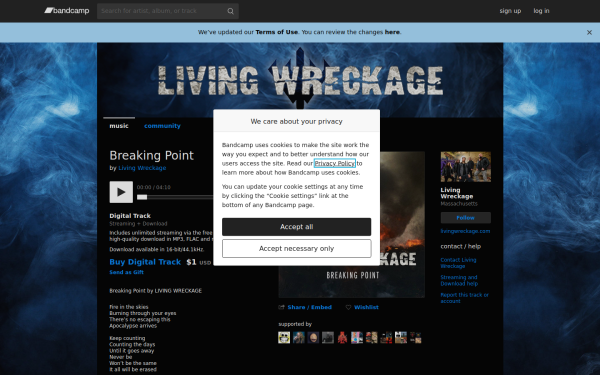 livingwreckage.bandcamp.com