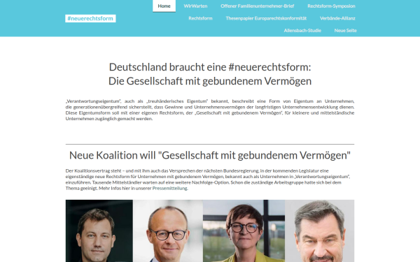 www.neuerechtsform.de