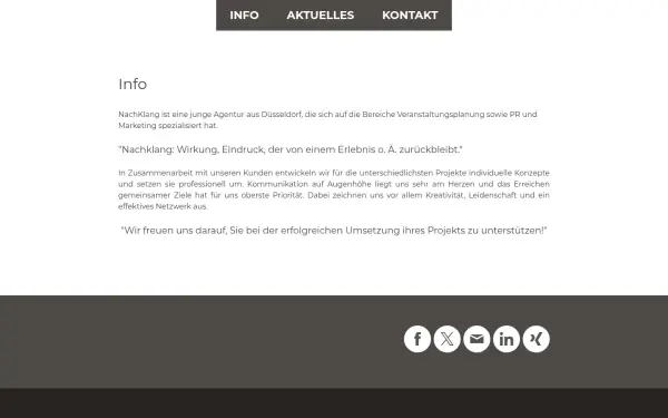 www.agentur-nachklang.de