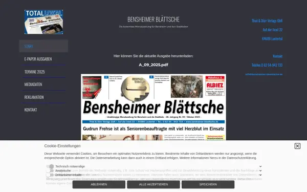 bensheimer-blaettsche.de