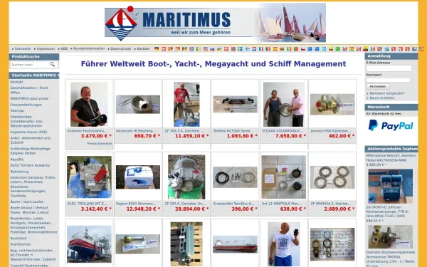 www.maritimusboote.de