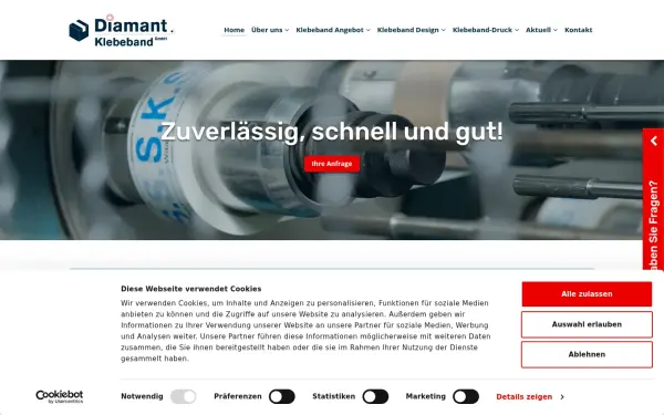www.diamant-klebeband.de