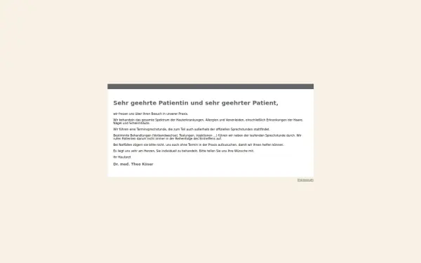 hautarztkoeser.de