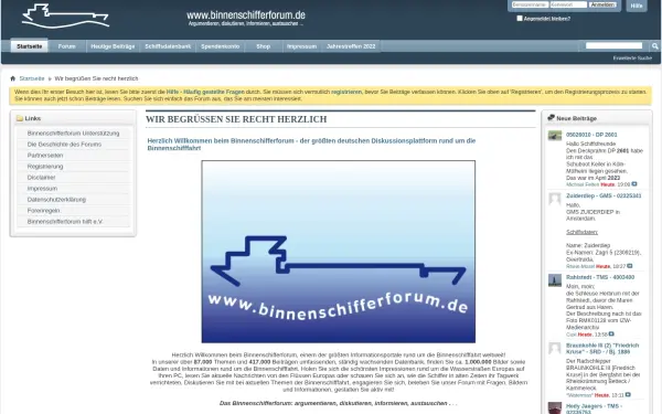 www.binnenschifferforum.de