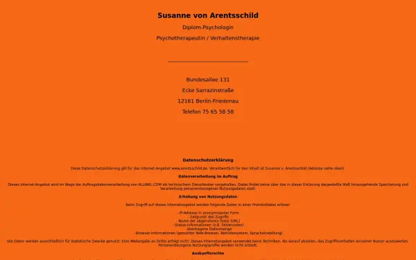 arentsschild.de