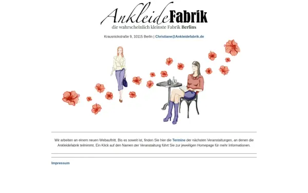 ankleidefabrik.de