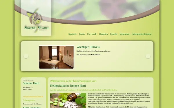 heilpraktikerin-hartl.de