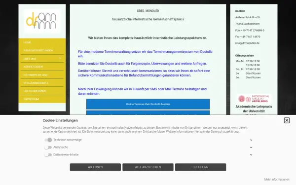 www.drmuendler.de