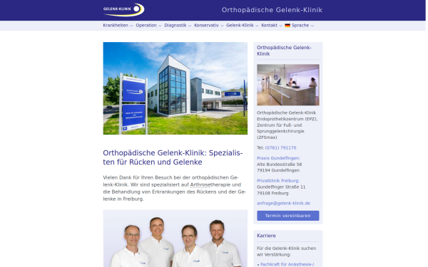 gelenk-klinik.de