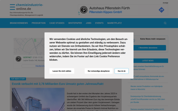 www.chemieindustrie-online.de